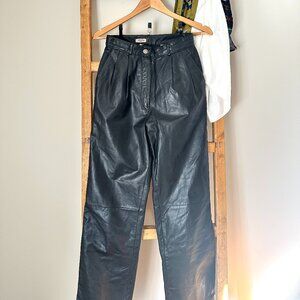 Genuine Leather Pants - 28"x28.5" | Well-Loved